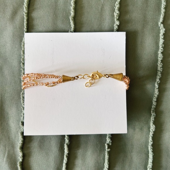 Jimani Collections Fair Trade Morse Code Loved Beyond Measure Bracelet - Picture 3 of 5